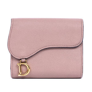Dior Saddle Lotus Bi-Fold Wallet